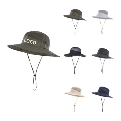 Outdoor Wide Brim Sun Bucket Hat
