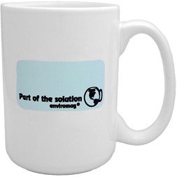 15 Oz. Enviromug White El Grande Mug