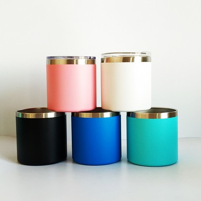 14 Oz. Stainless Steel Double Wall Vacuum Lowball Tumbler