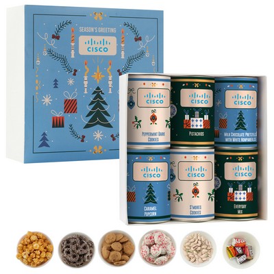 6 Way Crave Snacks Collection - 4" Tube, Option 2