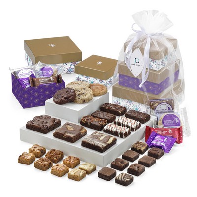 Custom Holiday 3-Box Tower