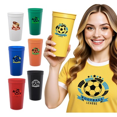 Stadium Cups 32 Oz. USA Made Large Stadium Cup