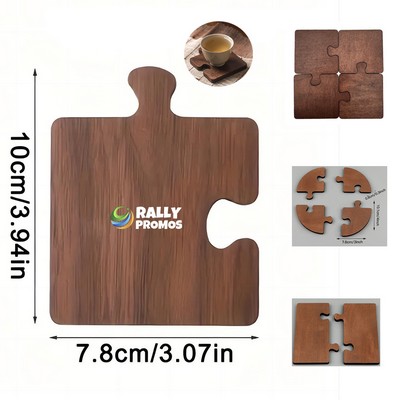 Wooden Puzzle Drink Coaster Beverage Coaster