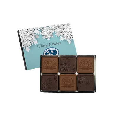 6-Piece Chocolate Ensemble Gift Set with Classic Custom Packaging