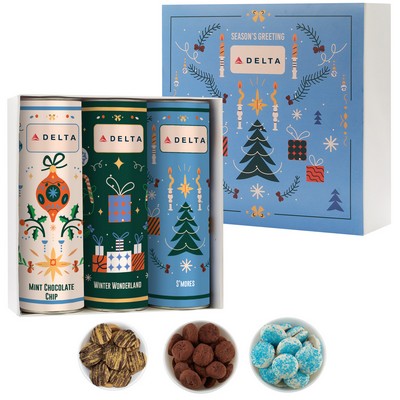 3 Way Crave Cookie Collection - 8" Tube, Option 4