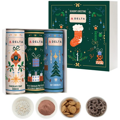 3 Way Crave Snacks Collection - 8" Tube, Option 1