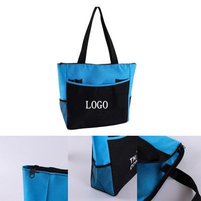 Multi-Compartment 600D Polyester Promotional Organizer Tote