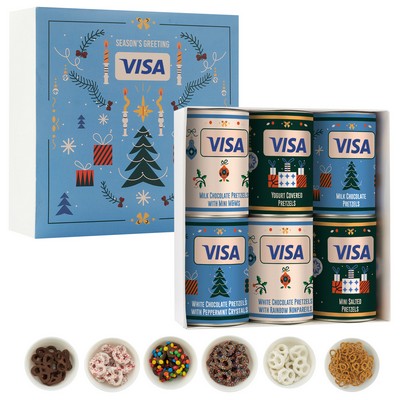 6 Way Crave Pretzel Collection - 4" Tube