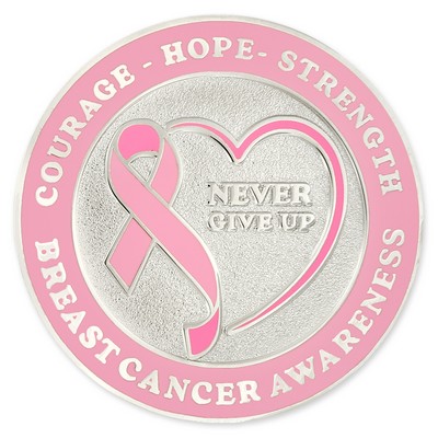 Pink Ribbon Large Ball Marker