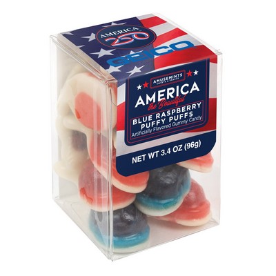 America 250- Short Acetate-Gummy Filled Whales