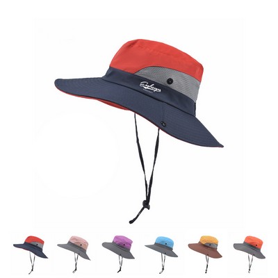 Lightweight Wide Brim Uv Protection Sun Bucket Hat