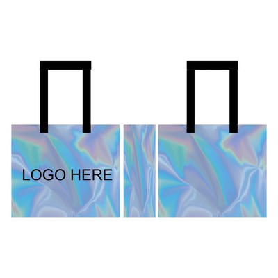 Rainbow Pvc Clear Tote Bag