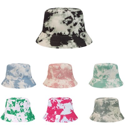 Tie-Dye Reversible Bucket Hat
