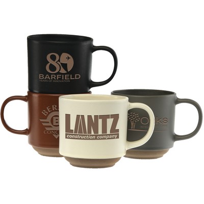 15 oz. Etched Timber Collection Ceramic Mug