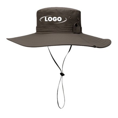 Upf 50+ Wide Brim Bucket Hat