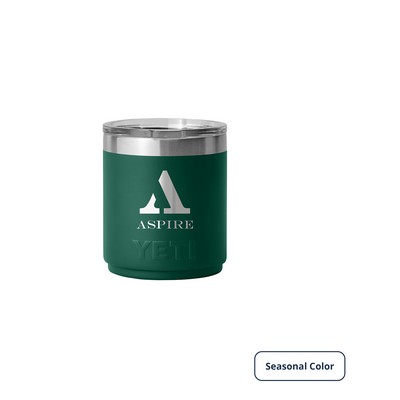 Rambler® 10 oz Stackable Lowball with MagSlider™ Lid