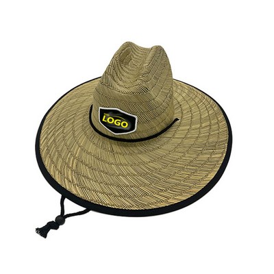 Wide Brim Sun Protection Straw Hat
