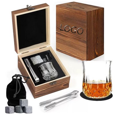 Whisky Stones Glass Gift Set