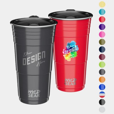 24 oz Wyld Gear® Stainless Steel Vacuum Insulated Party Cup