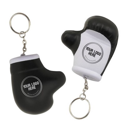 Glove Shaped Keychain Stress Ball