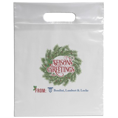 Die Cut Handle Bag - Dynamic Color (9 1/2" x 12")