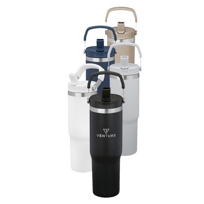 28oz Urban Peak Pinnacle Flip Straw Tumbler