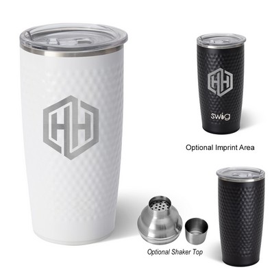 22 Oz. Swig Life™ Stainless Steel Golf Tumbler