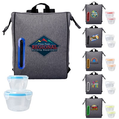 Nesting Oval Lunch Cooler