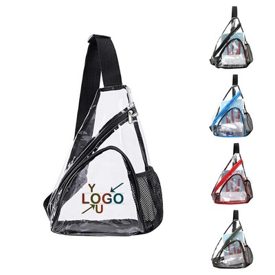 Transparent PVC Shoulder Tote