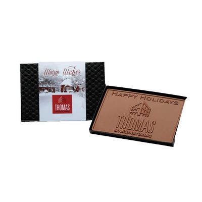 3oz. Chocolate Bar with 4"x6" Gift Box