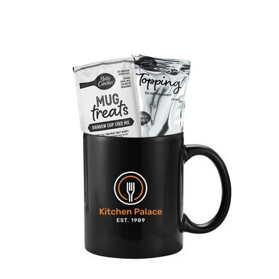 11 Oz. Classic Ceramic C Handle Coffe Mug Gift Set D