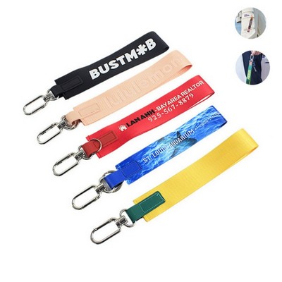Wrist Lanyard with Keyring
