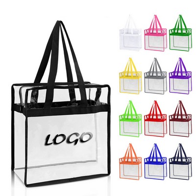 Clear Transparent Pvc Tote Bag