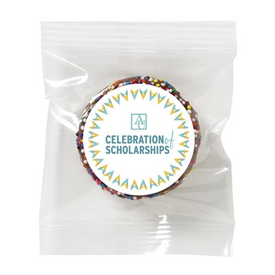 Chocolate Covered Oreo® - Rainbow Nonpareil Sprinkles