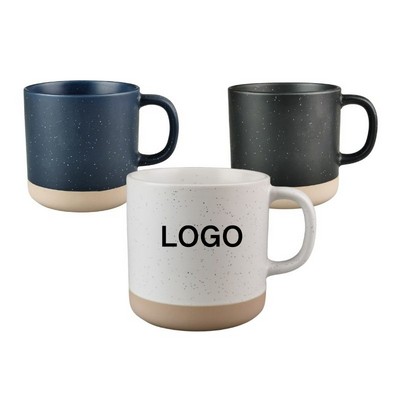 12 oz Clay Base Ceramic Mug