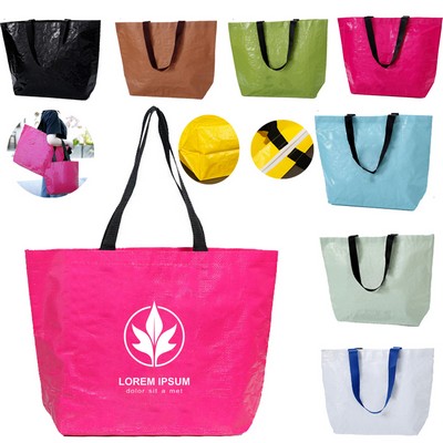 PP Woven Shopping Bags With Handles